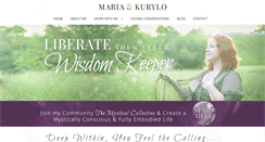 Desktop Screenshot of mariakurylo.com